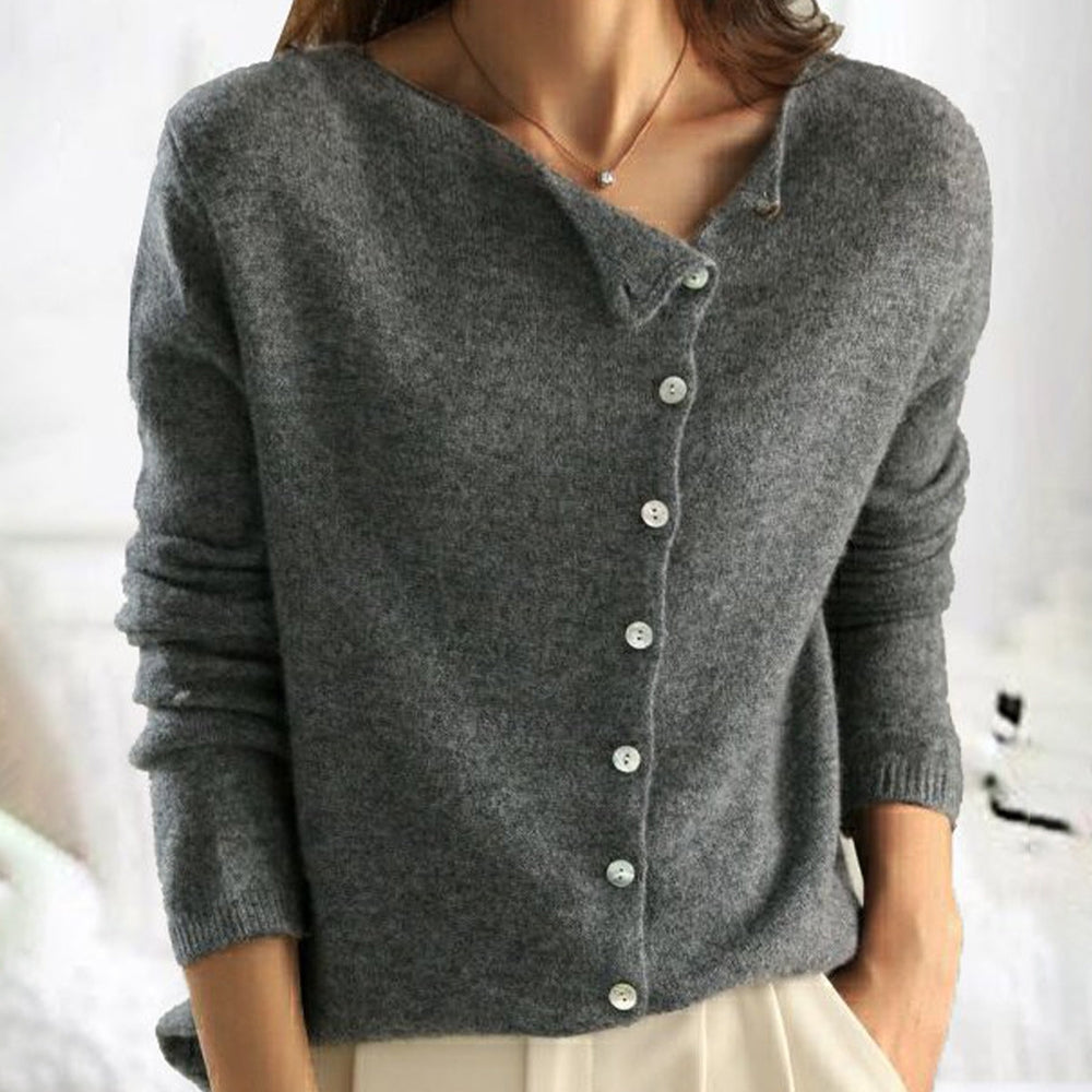 Agnese - Elegante cardigan van wol