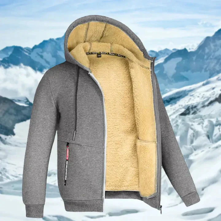 Arie - Veste d'hiver pour homme avec capuche et polaire