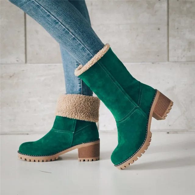 Gwen - Bottines mi-longues en laine