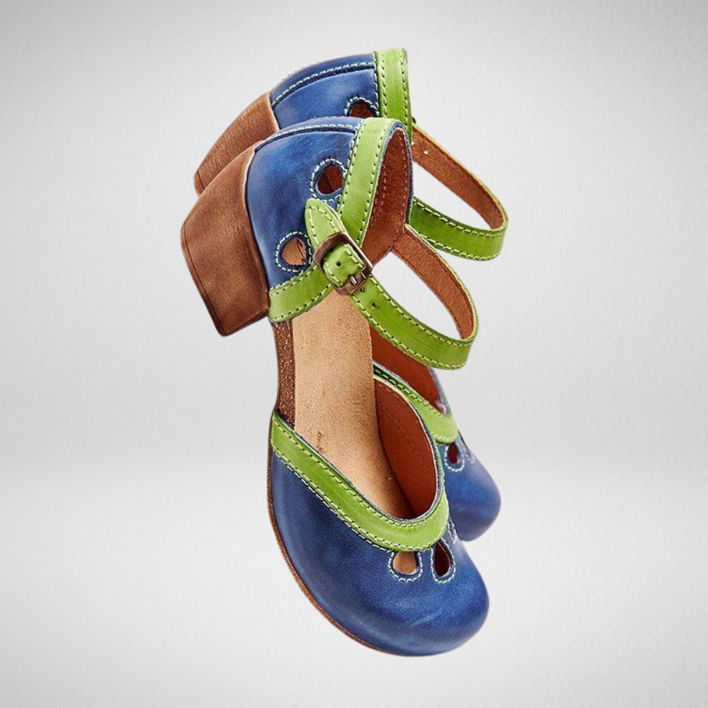 Isabella | Orthopedische sandalen met lage hak