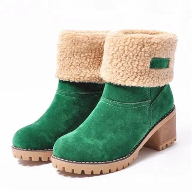 Gwen - Bottines mi-longues en laine