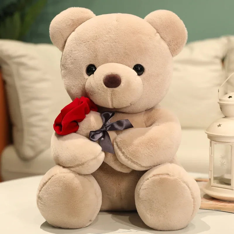 Ours en peluche romantique