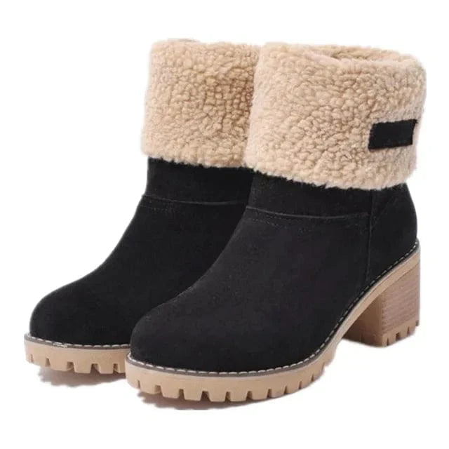 Gwen - Bottines mi-longues en laine