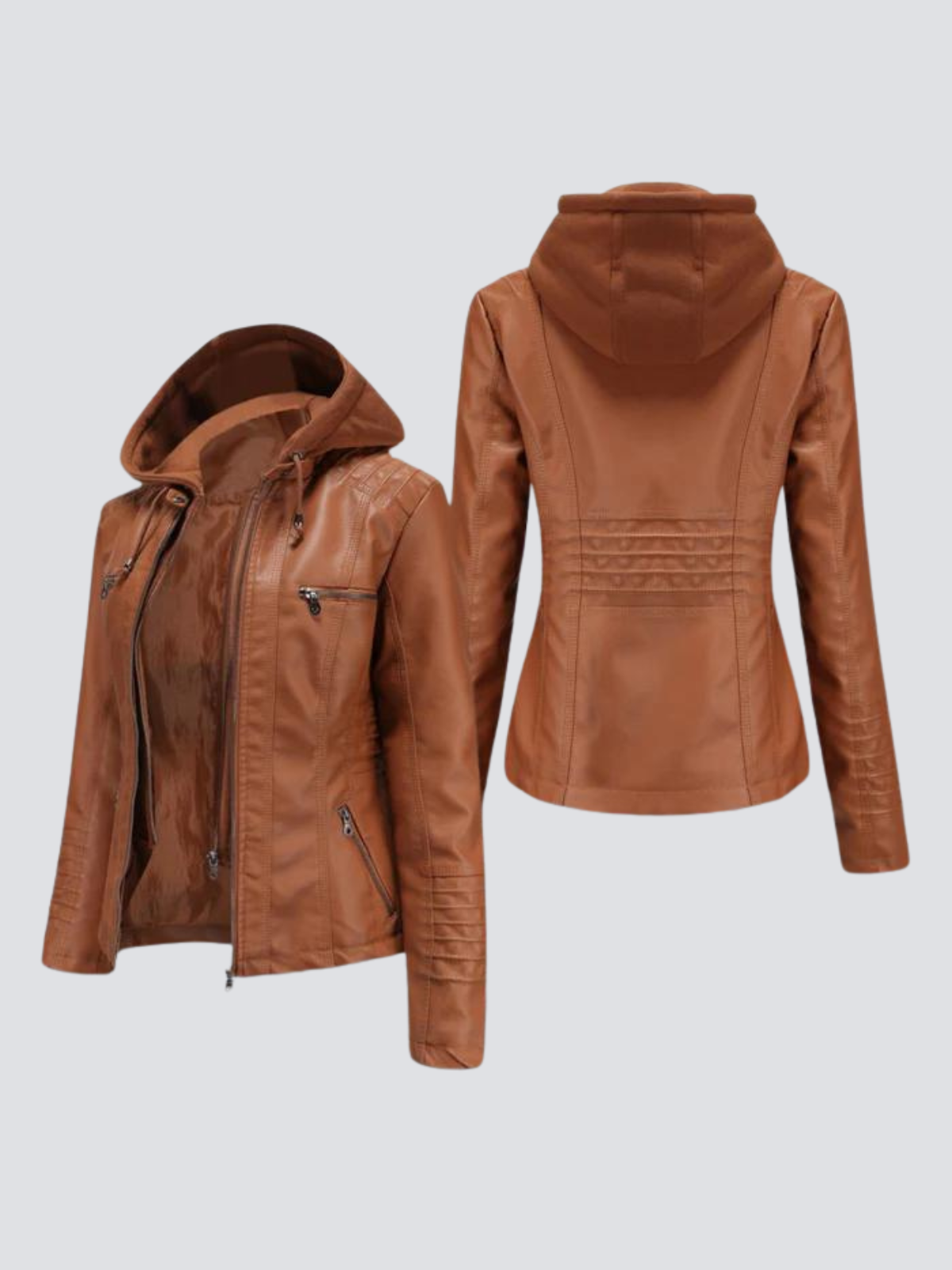 Kyla - Veste en cuir confortable