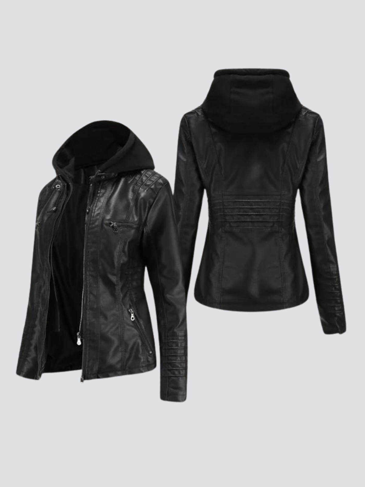 Kyla - Veste en cuir confortable