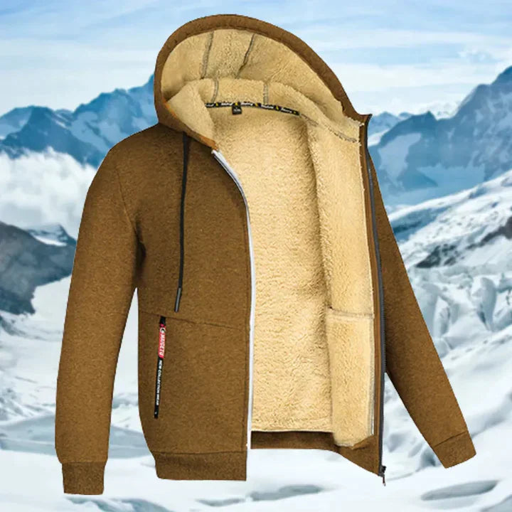 Arie - Veste d'hiver pour homme avec capuche et polaire