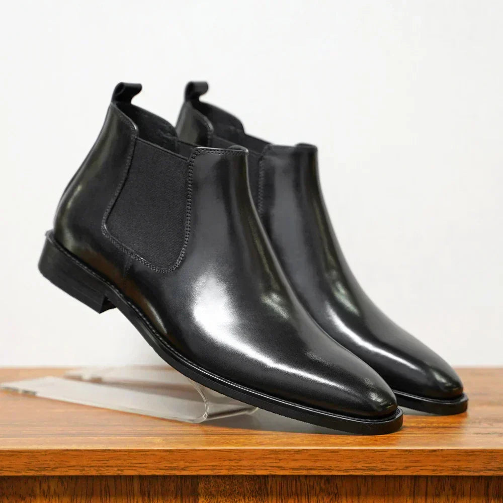 André | Bottines Chelsea en cuir raffiné